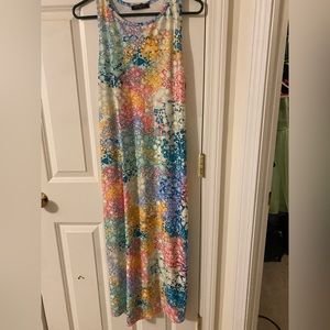 Colorful maxi dress